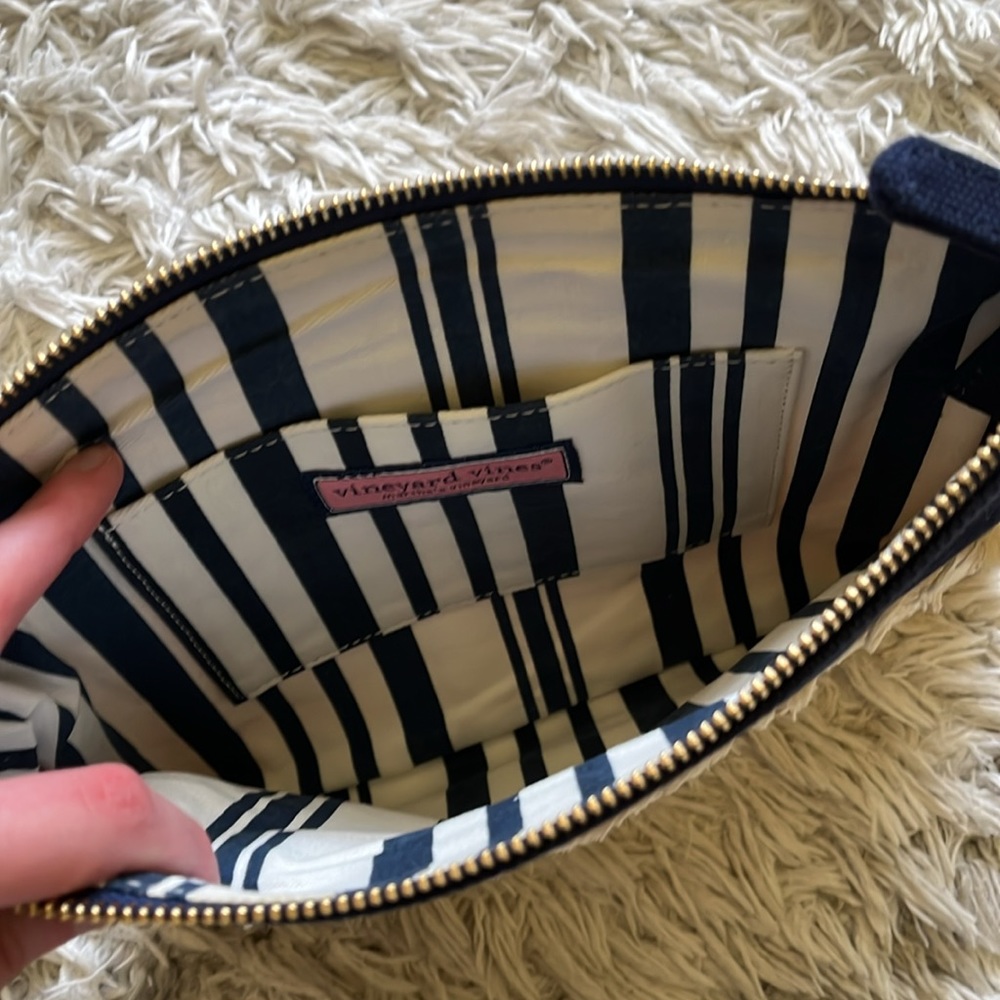 Canvas clutch - Picture 3 of 4